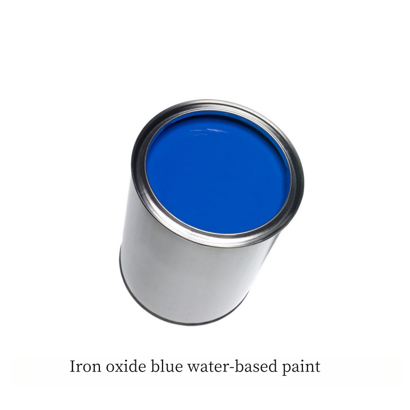 Iron oxide blue is used for dyeing waterproof coatings